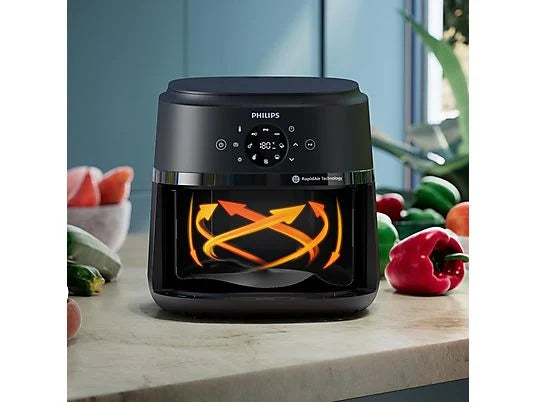Frytkownica beztłuszczowa PHILIPS Ovi NA231/00 Air Fryer z okienkiem